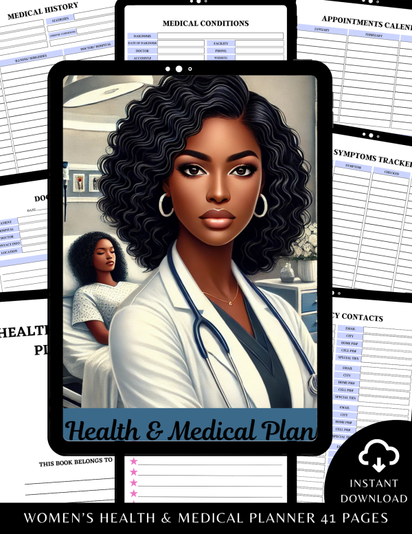 Women Health and Medical Planner