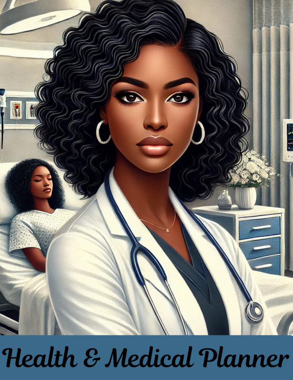 black discoveries women health and medical planner